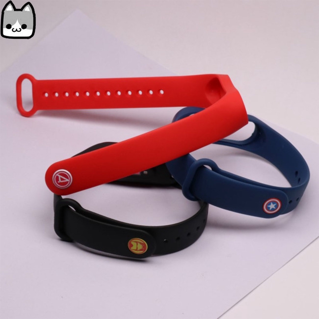 Movie Hero Logo Series Watch Band for Xiaomi Mi Band 4