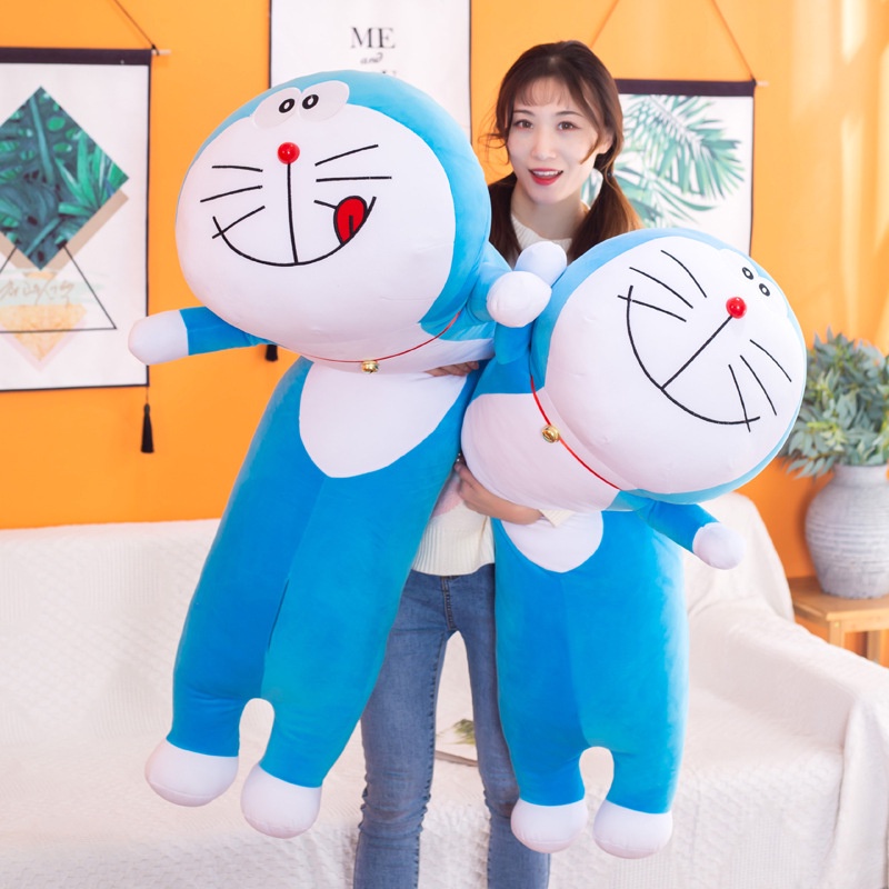 Gấu bông doremon bé bự chất liệu vải MINISO đáng yêu nghộ nghĩnh