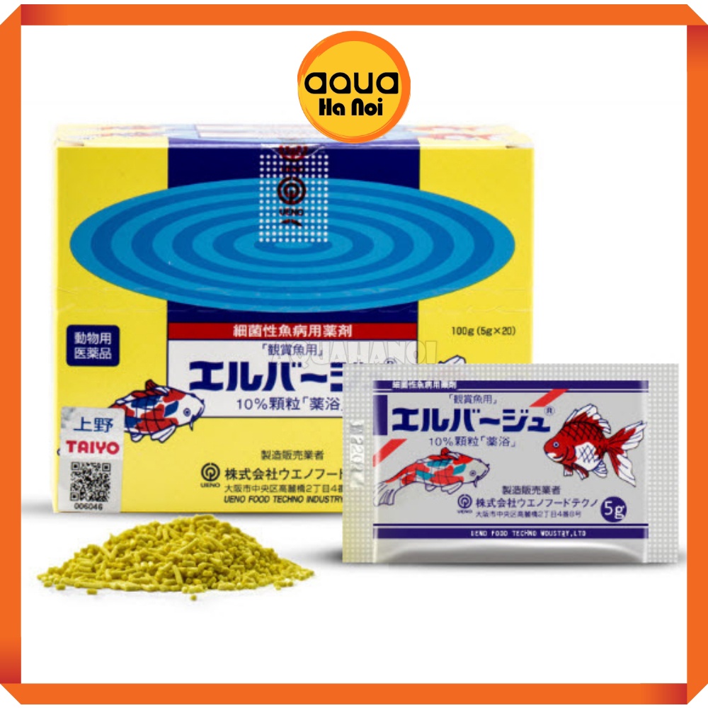 Tetra Nhật Bản gói 5 gram - Phòng nấm, kháng sinh cho cá cảnh, hỗ trợ cá khỏe