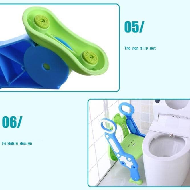 Ghế thang tập ngồi Toilet cho bé mẫu mới nhất