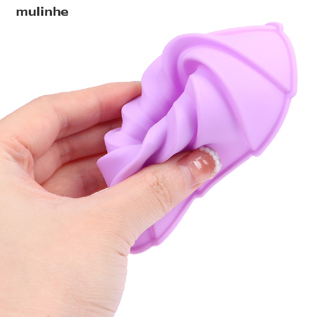 Khuôn Silicon Làm Bánh Cupcake Hình Tròn Có Thể Tái Sử Dụng