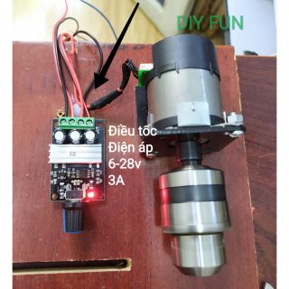 Điều tốc Động cơ DC có chổi than