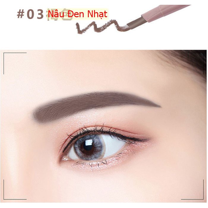 Chì Kẻ Mày 2 đầu NUDE Lameila nội địa sỉ Kang | BigBuy360 - bigbuy360.vn
