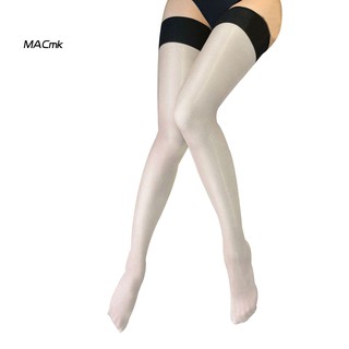 MAC1_Women Fashion Sexy Shiny Over Knee Thigh High Nightclub Home Stretch Stockings #1