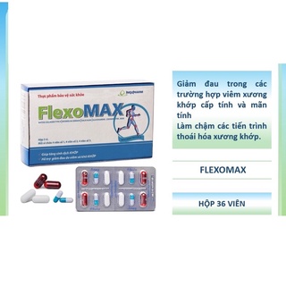 Bổ khớp FlexoMax - thoái hóa xương khớp (gối, háng, tay, cột sống, vai); viem khớp dạng thấp; loãng xương; teo khớp