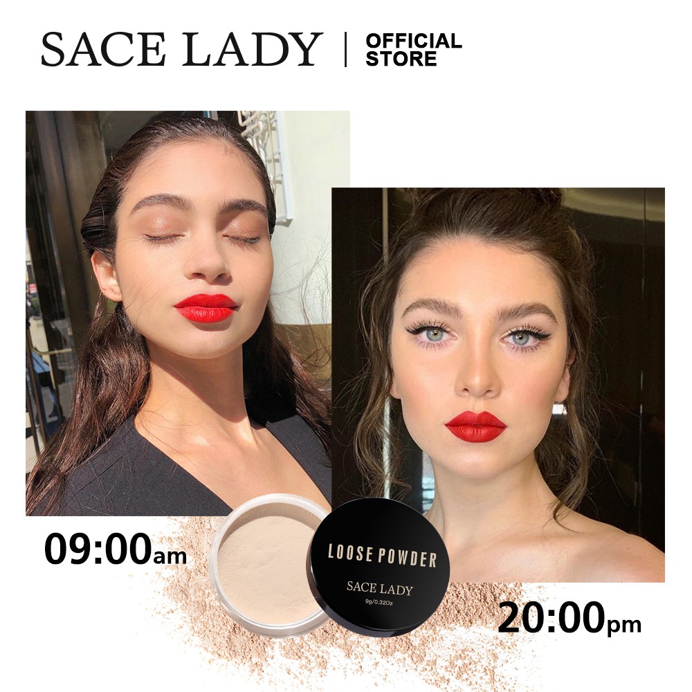 Phấn phủ dạng bột SACE LADY 3 ngày kiềm dầu không bóng nhờn | BigBuy360 - bigbuy360.vn