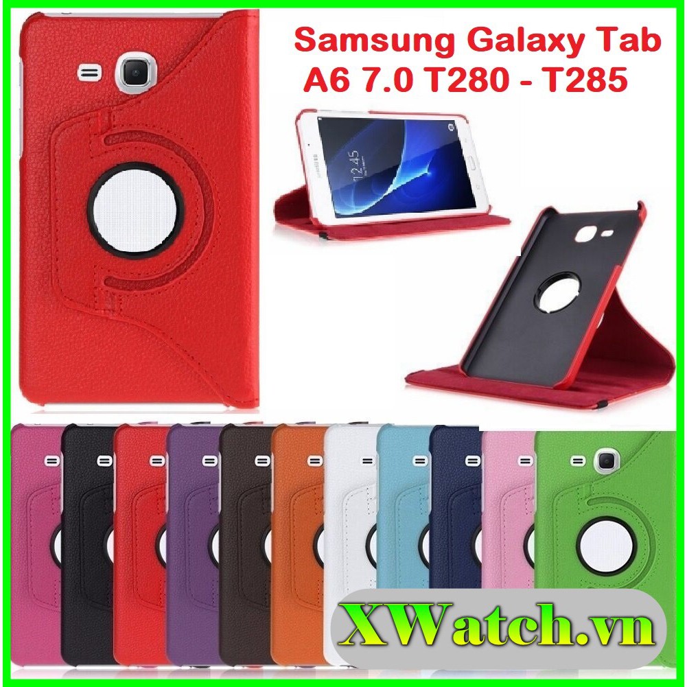 Bao da Xoay Tab A6 7.0 - Bao da Samsung Galaxy Tab A6 7.0 - Bao da T280/T285