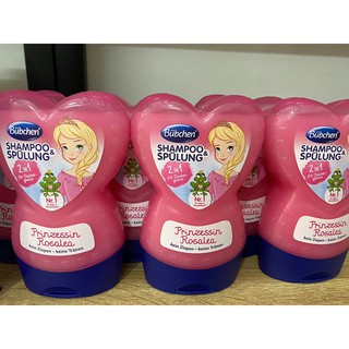 Dầu gội và xả 2 in 1 Bubchen Princess Rosalea 230ml