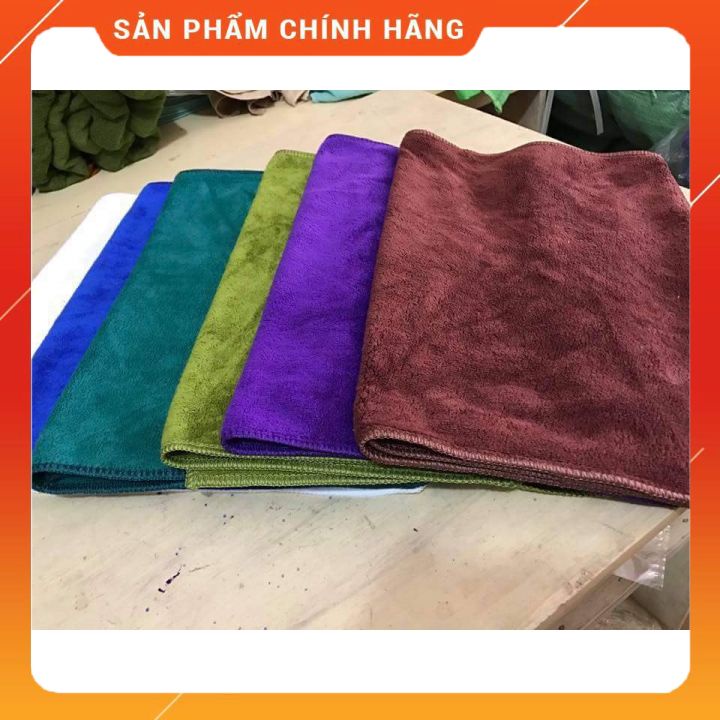 KHĂN GỘI ĐẦU ĐA NĂNG ĐỦ MÀU - CHẤT COTTON MỀM MỊN - THẤM HÚT NƯỚC NHANH -  GIÁ RẺ - PHÙ HỢP CHO SALON TÓC