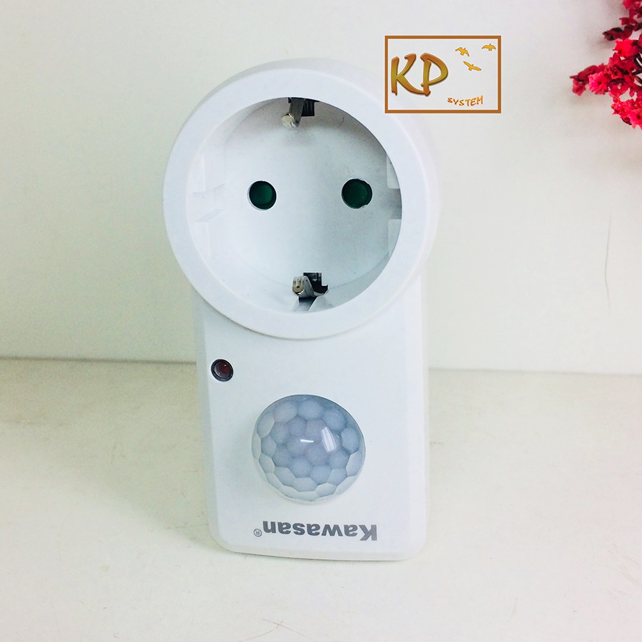 Ổ cắm cảm ứng hồng ngoại, cảm ứng chuyển động thân nhiệt kawasan KW-SS51