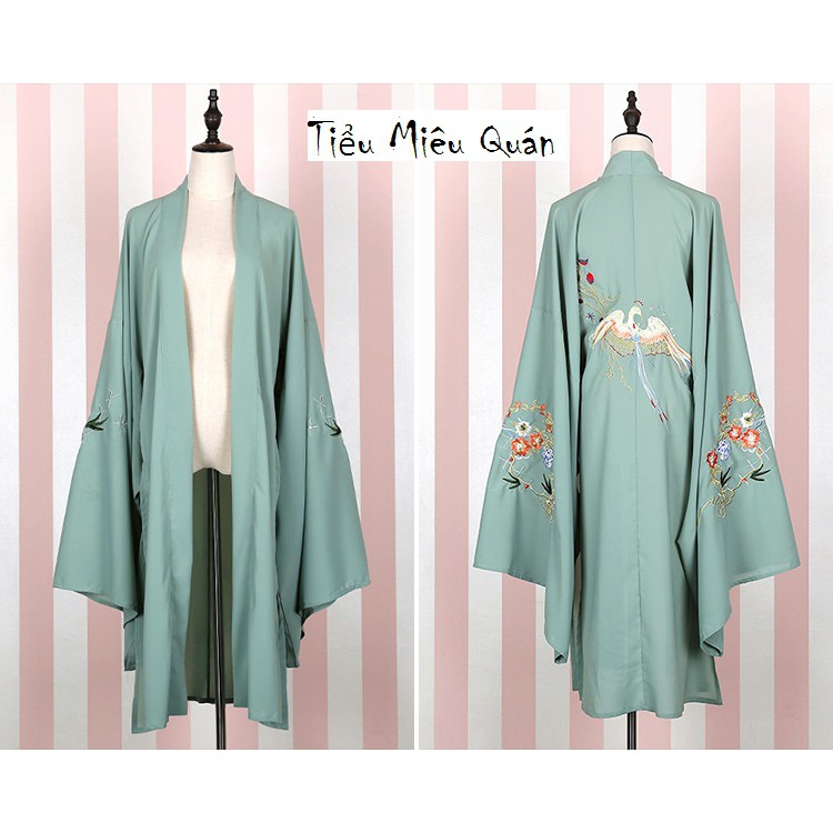 Nhiều mẫu áo choàng voan cổ trang khoác ngoài Hán phục | BigBuy360 - bigbuy360.vn