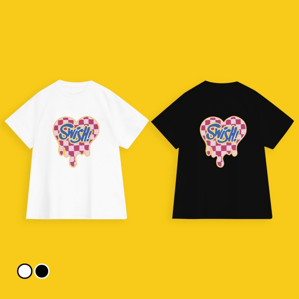 Áo thun unisex tay lỡ, áo thun form rộng ngắn tay unisex, thiết kế vải cotton mát mẻ, dành cho gia đình các cặp đôi | BigBuy360 - bigbuy360.vn