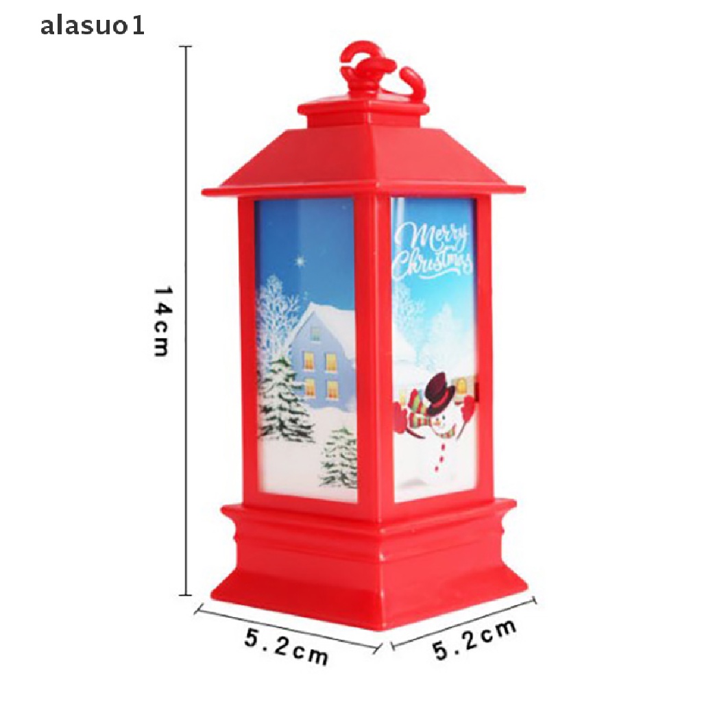 [alasuo1] Đèn Lồng LED Mini Trang Trí Giáng Sinh Năm Mới 2023