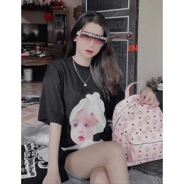 Áo phông 5D em bé và chữ LN11