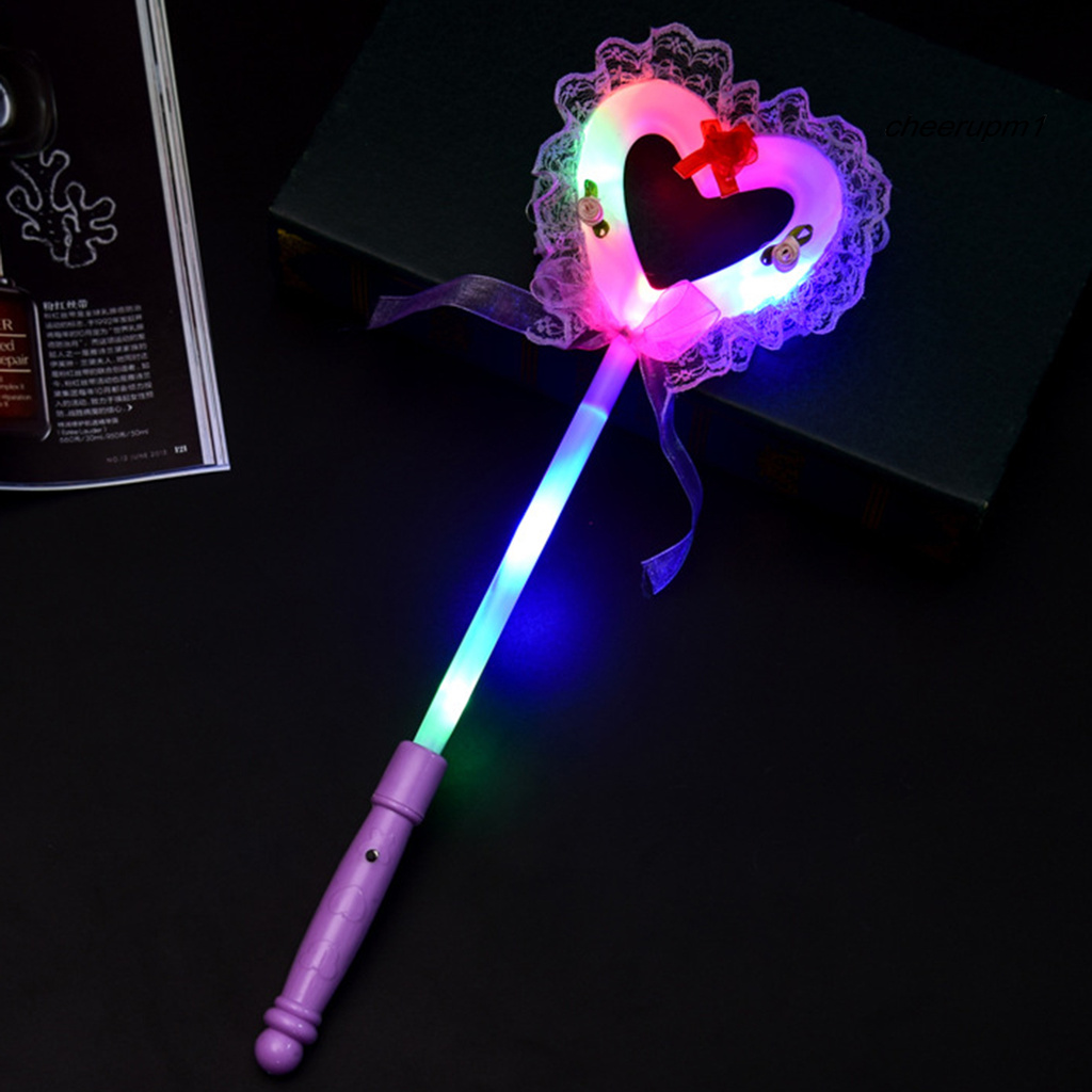 Gậy Đồ Chơi Phát Sáng Hình Trái Tim Cho Bé