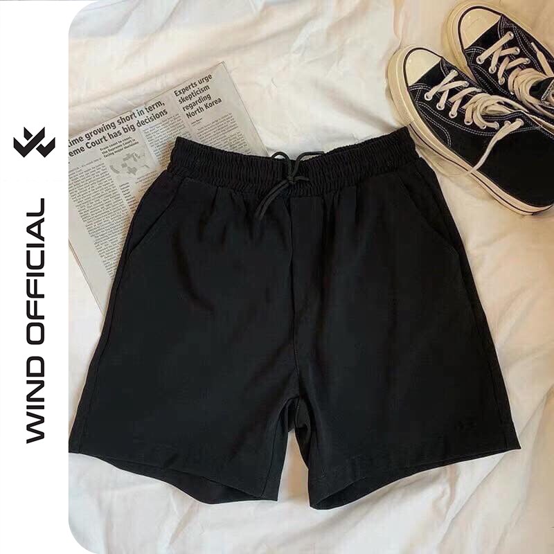 Quần Short kaki unisex Basic Tea phong cách ulzzang Wind | BigBuy360 - bigbuy360.vn
