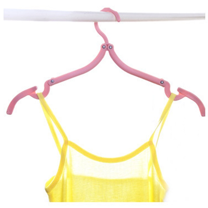 Móc Treo Quần Áo Bằng Nhựa Có Thể Gấp Lại Tiện Dụng