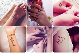 COMBO 30 HÌNH XÂM TATOO CÁ TÍNH