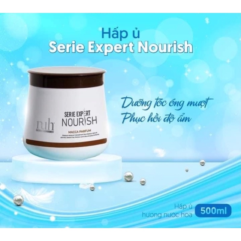 Kem ủ tóc,hấp tóc Serie expert nourish 500ml