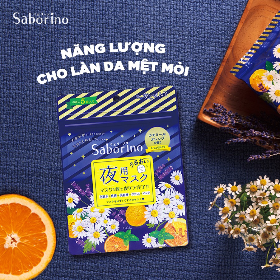 Mặt Nạ Buổi Tối Saborino Good Night Sheet Mask