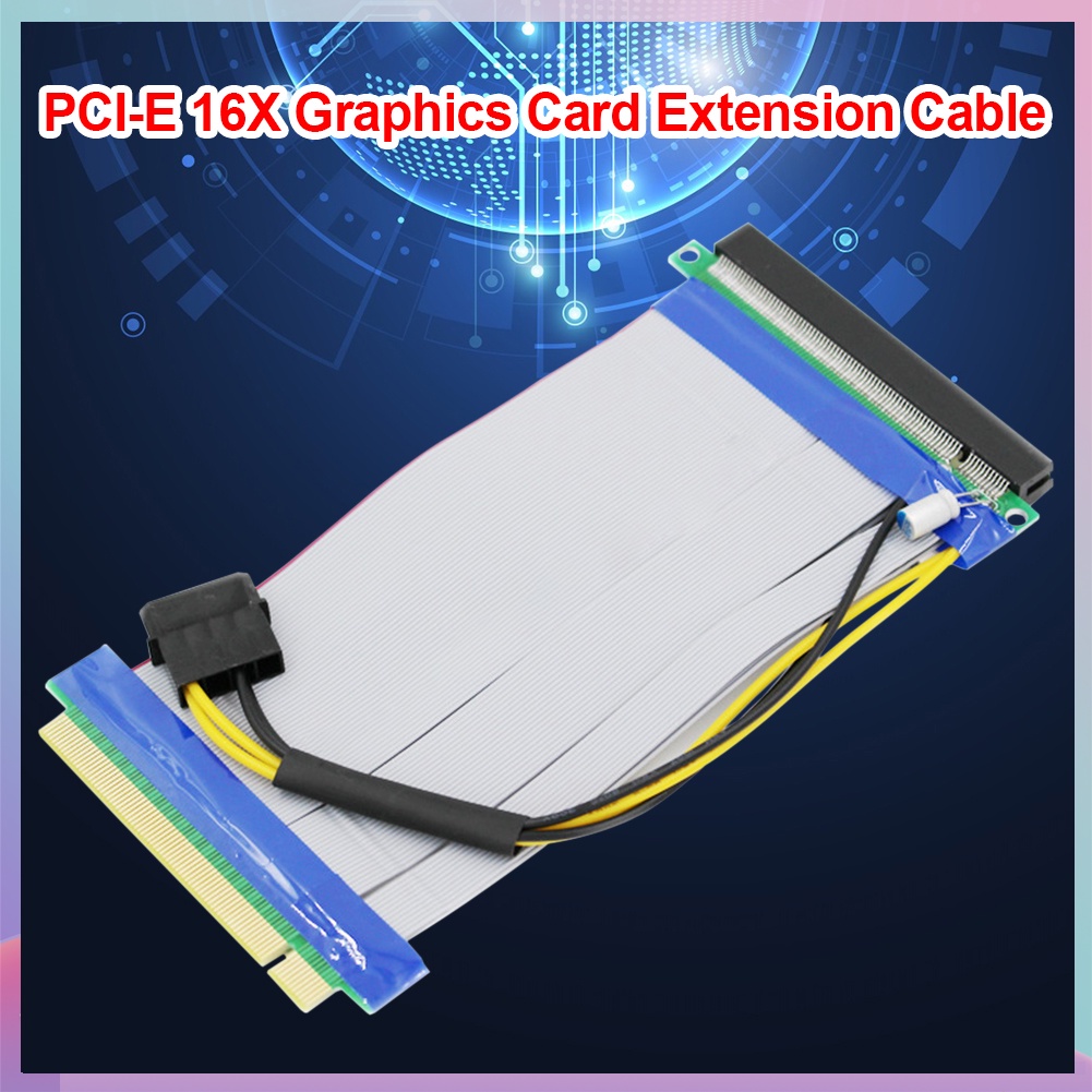 Cáp mở rộng thẻ PCI Express PCI-E 16X sang 16X | WebRaoVat - webraovat.net.vn