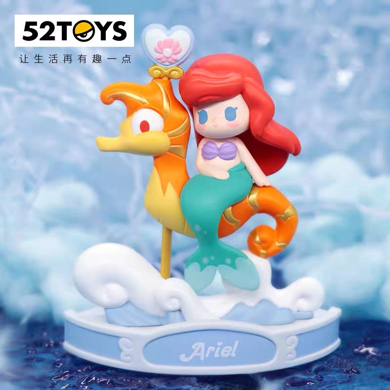 Búp Bê Công Chúa Disney Phiên Bản Đu Quay Ngựa Gỗ Dễ Thương