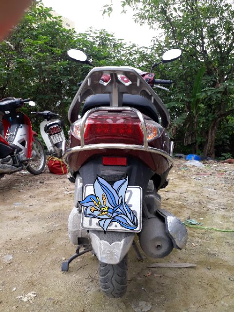 KHUNG INOX Bảo vệ xe HondaLead