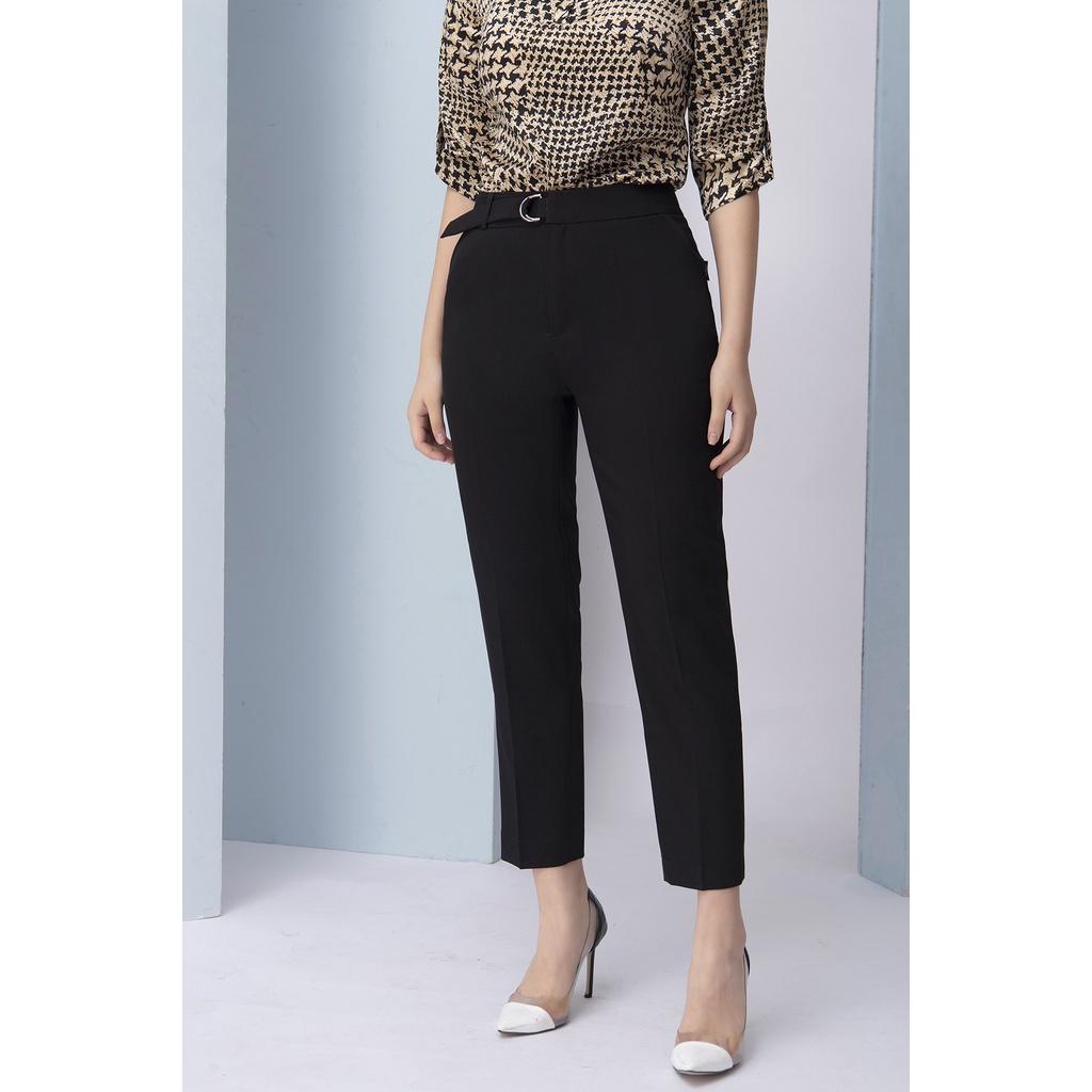 Quần Baggy Nữ Lưng Cao LUPERI Chất Liệu Thái Lạnh Mềm Mịn, Co Giãn Nhẹ, Không Co Nhăn, Không Bai Xù LFQD2119