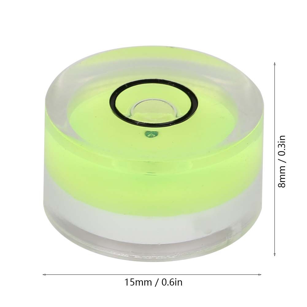 Thước Thuỷ Tròn Cân Bằng Hạt Thuỷ 15mm 32mm