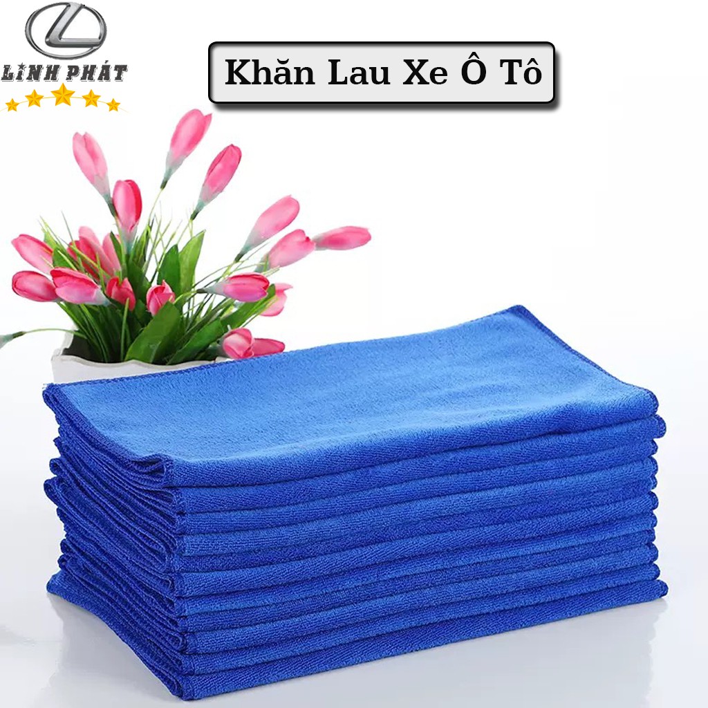 [Mã LIFEAUMAY giảm 10% tối đa 30k đơn 150k] Khăn Lau Xe Ô Tô Chuyên Dụng - Hút Nước,Thấm Nước Tốt