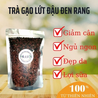 Combo 2kg Trà gạo lứt đậu đen, trà gạo lứt huyết rồng đậu đen rang giúp giải độc, giảm stress, đẹp da, giảm cân.