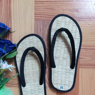 Dép chiếu quai nhung ( hình ảnh thật)