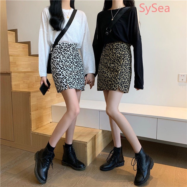 [ KÈM VIDEO]CHÂN VÁY CHỮ A XẺ ĐÙI DA BEO ULZZANG SIÊU CHẤT | BigBuy360 - bigbuy360.vn