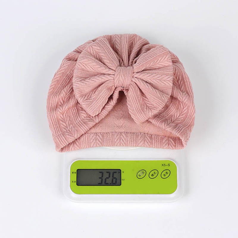 Mũ Turban Thắt Nơ Thoáng Khí Thời Trang Mùa Hè Cho Bé Gái