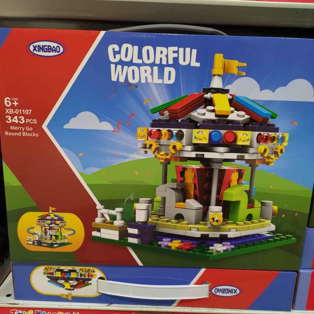 Bộ Đồ Chơi Lego Xếp Hình Thế Giới Nhiều Màu Sắc Cho Bé