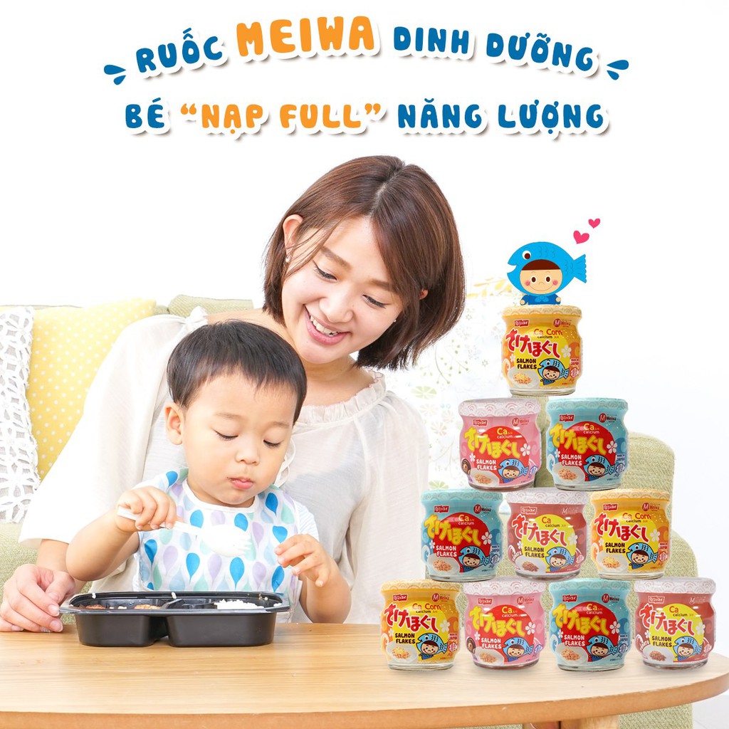 Ruốc cá hồi Meiwa 50gr