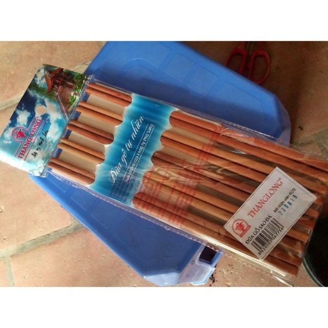 Đũa gỗ sao đá Thăng Long  (1 vỉ 10 đôi)