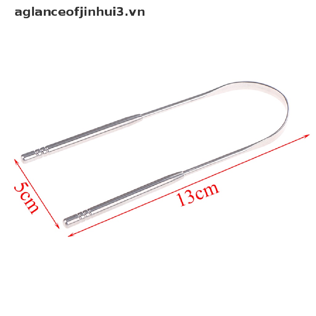 1 Dụng Cụ Vệ Sinh Lưỡi Bằng Thép Không Gỉ