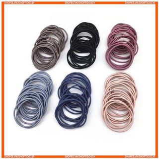 Combo 5 thun cột tóc Hàn Quốc nhiều màu