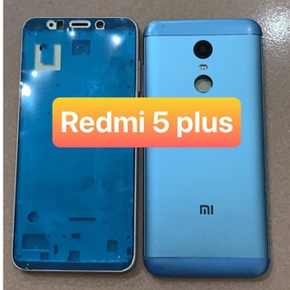 bộ xương vỏ xiaomi Redmi 5 plus (zin) kèm khay sim