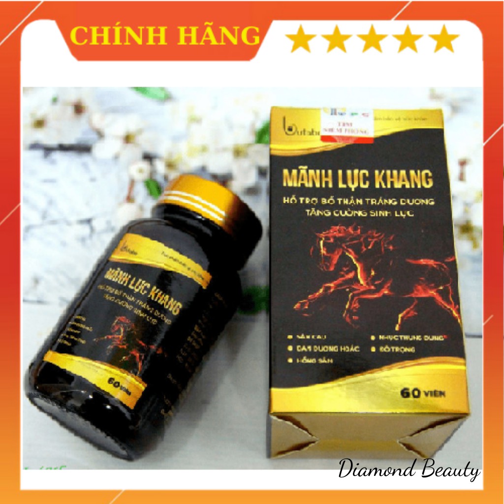 Mãnh Lực Khang- viên uống tăng cường sinh lý nam giới hộp 60 viên | BigBuy360 - bigbuy360.vn