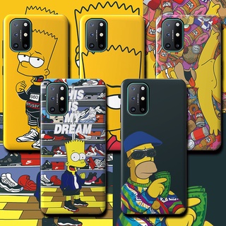 Ốp Điện Thoại Silicon Tpu Họa Tiết Simpsons Dễ Thương Cho Oneplus7 / Oneplus 7pro / Oneplus 7t / Oneplus 7tpro / Oneplus8 / Oneplus 8t