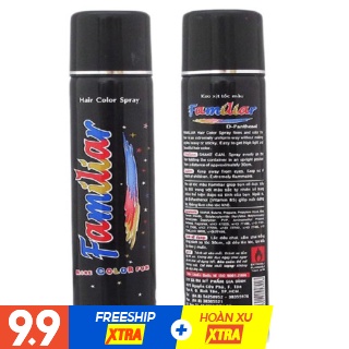 Keo Xịt Tóc Màu Tạo Kiểu Nhuộm Tạm Thời Tại Nhà FAMILIAR 100ml 20 Màu Sắc Lựa Chọn – VN VN