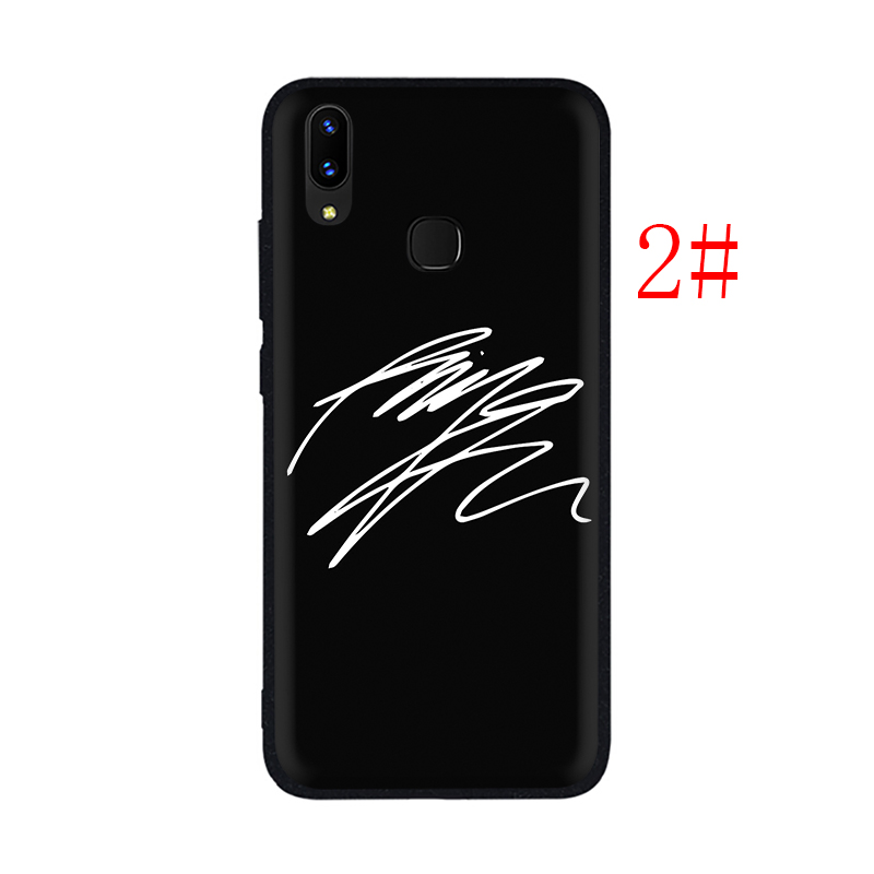 Ốp điện thoại silicone TPU mềm họa tiết chữ ký BTS W36 cho Samsung Note 8 9 10 Lite 20 S20 Ultra Plus