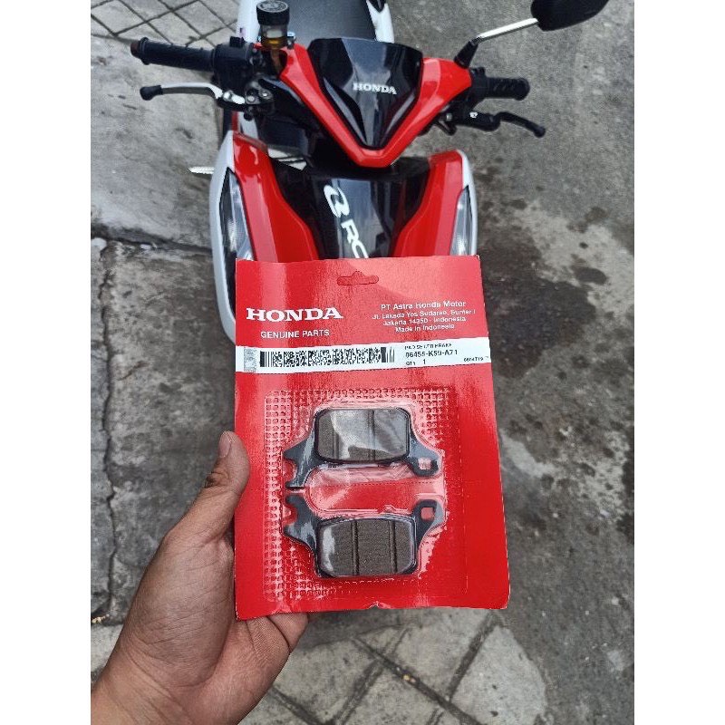 Bố thắng  trước vario click 2018-2022 honda hàng indonesia