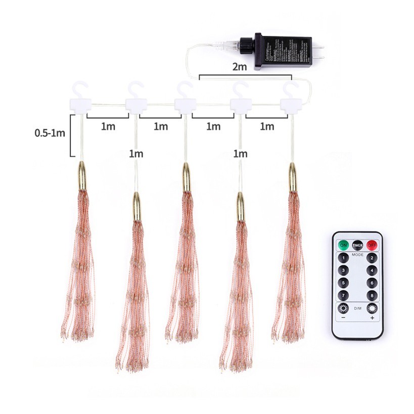 Đèn led chùm  trang trí nhà, cửa hàng xinh