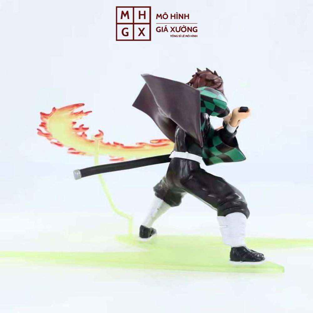 Mô Hình Kamado Tanjirou chiến đấu Cực Ngầu - Hiệu ứng kiếm đẹp - Kimetsu No Yaiba - figure thanh gươm diệt quỷ