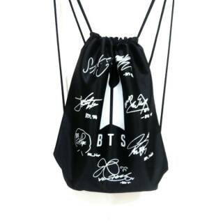 Túi Dây Rút Đen Bts