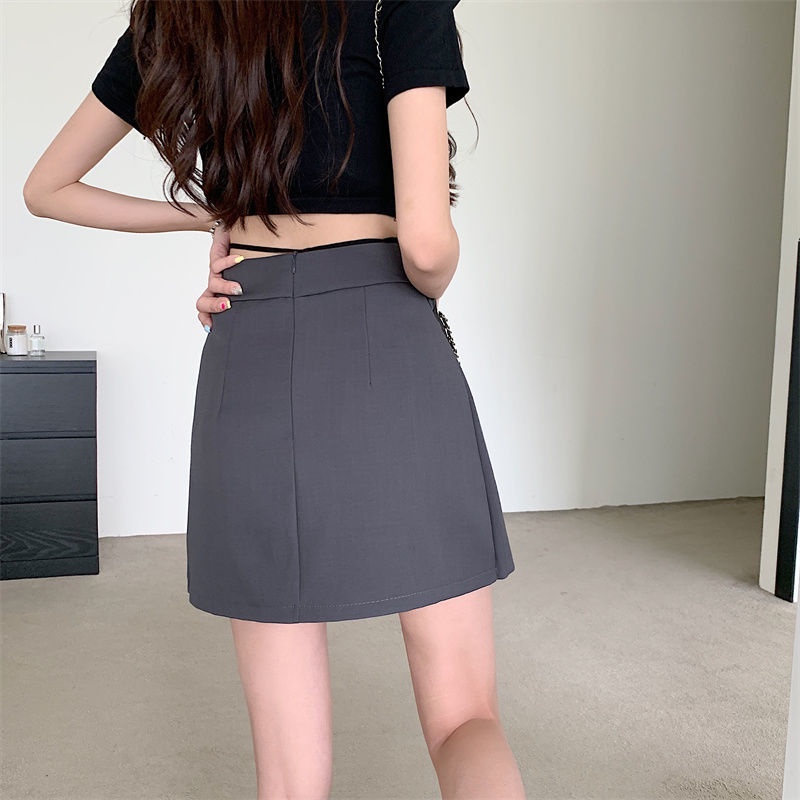Chân Váy Chữ a Lưng Cao Thời Trang Mùa Hè Hàng Mới Dành Cho Bạn Nữ
