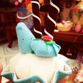 Bánh kem vải nỉ